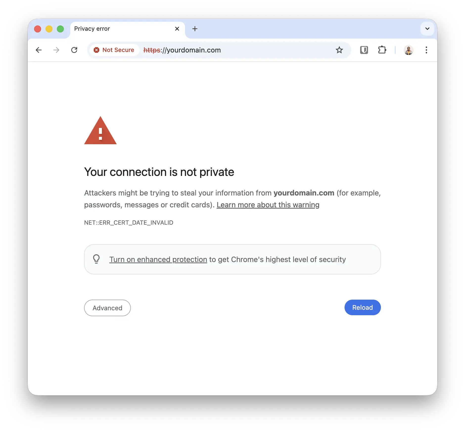 Bad SSL