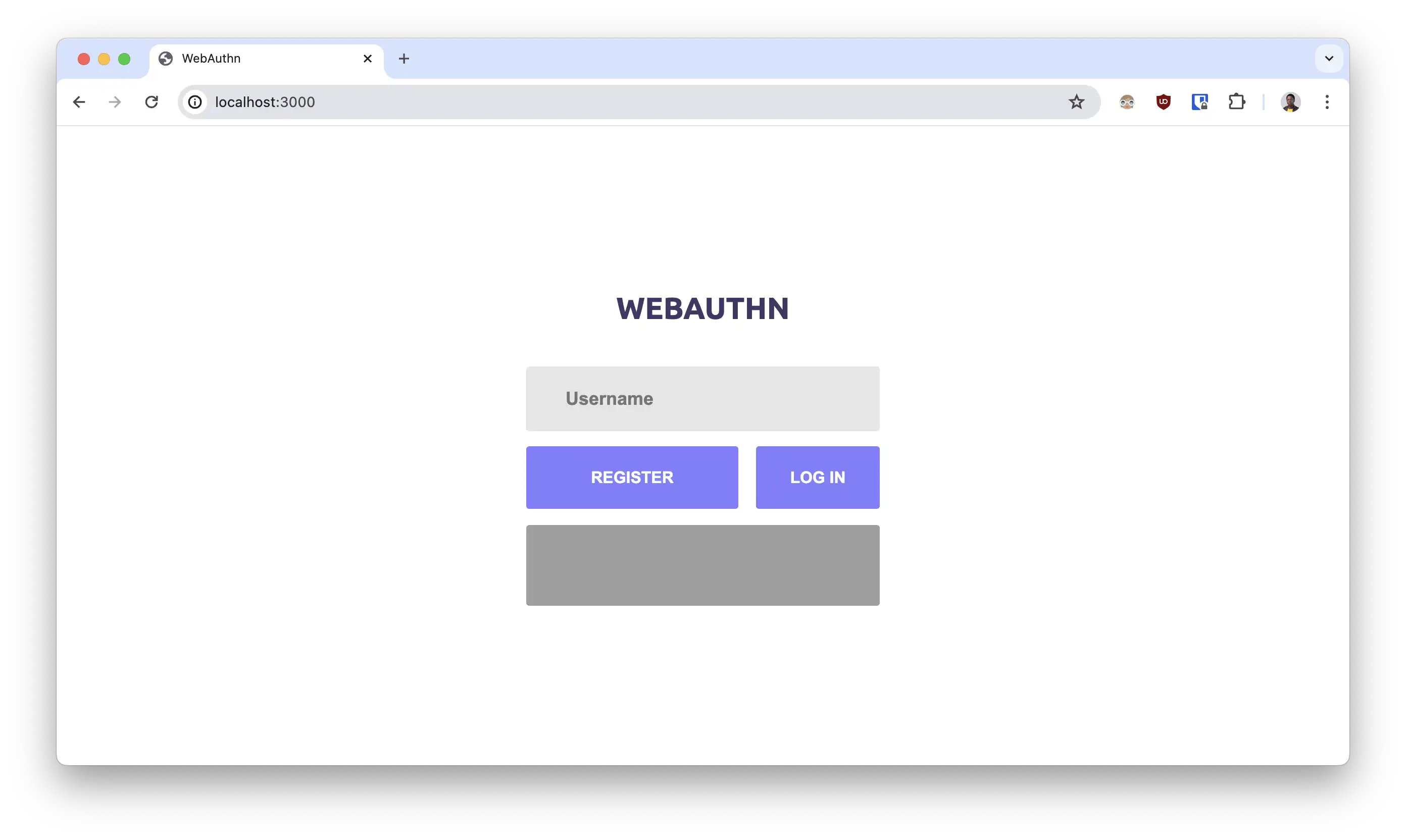 Demo app