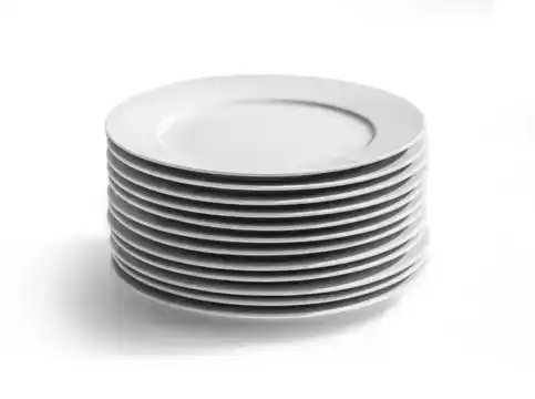 stack of plates